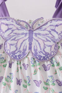 Butterfly Applique Shorts Set