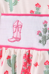 Boots Smocked Bloomer Set