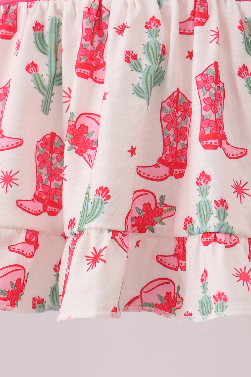Boots Smocked Bloomer Set