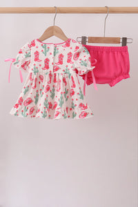 Boots Smocked Bloomer Set