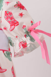 Boots Smocked Bubble