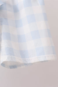 Gingham Shorts Set