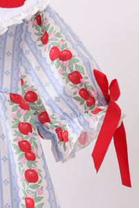 Apple Embroidered Bloomer Set