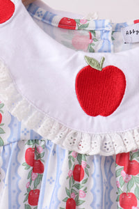 Apple Embroidered Bloomer Set