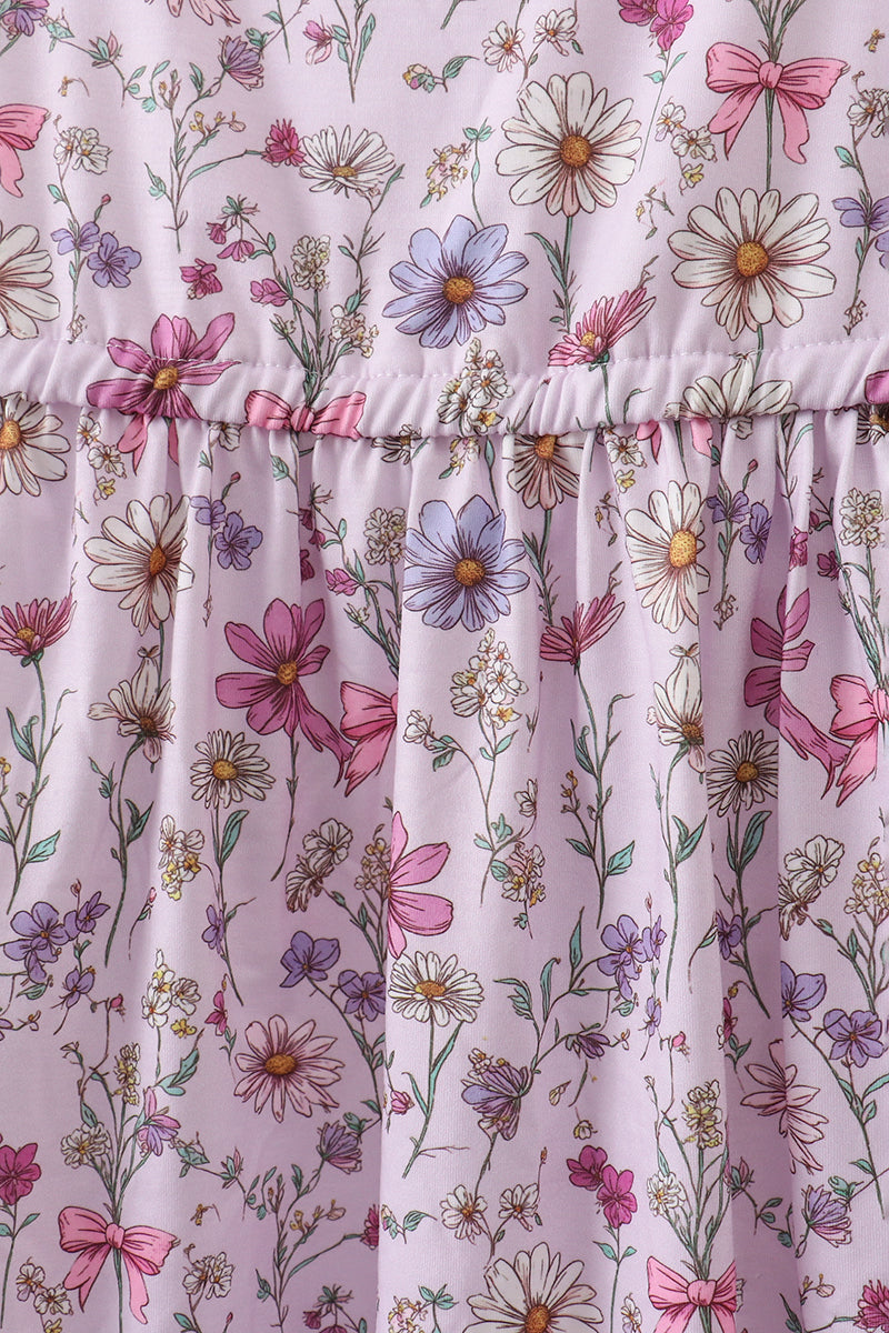 Garden Ruffle Mom Dress