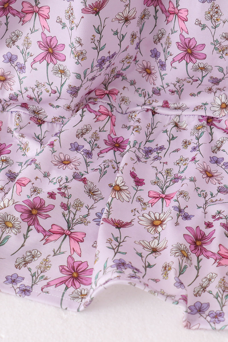 Garden Ruffle Mom Dress