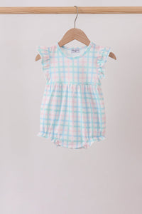 Plaid Ruffle Bubble