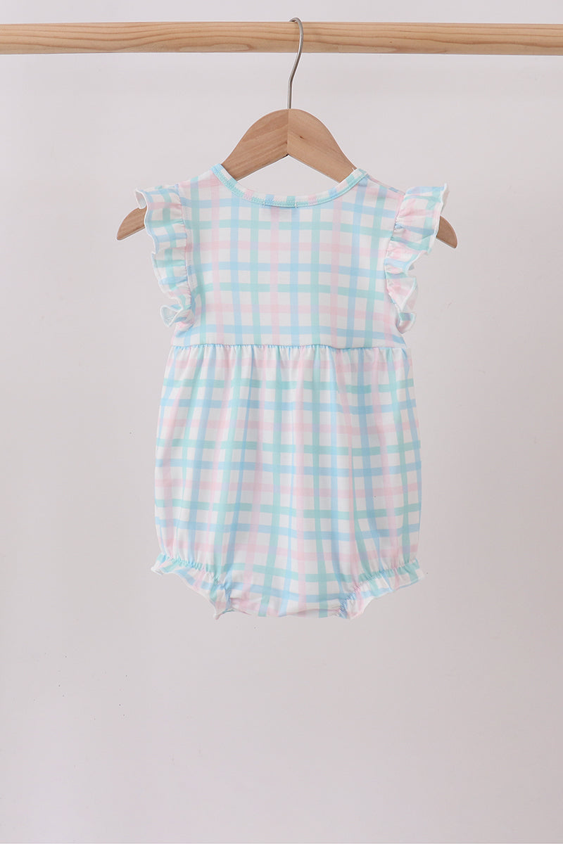 Plaid Ruffle Bubble