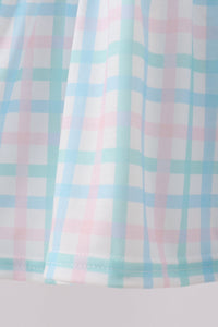 Plaid Ruffle Bloomer Set