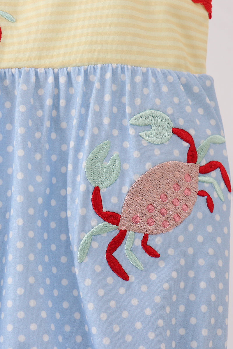 Crab Applique Bubble
