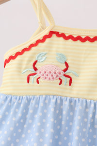 Crab Applique Bubble