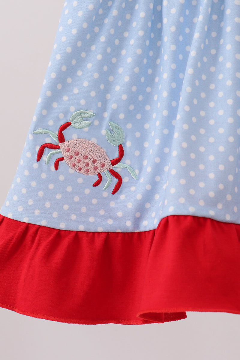 Crab Applique Bloomer Set