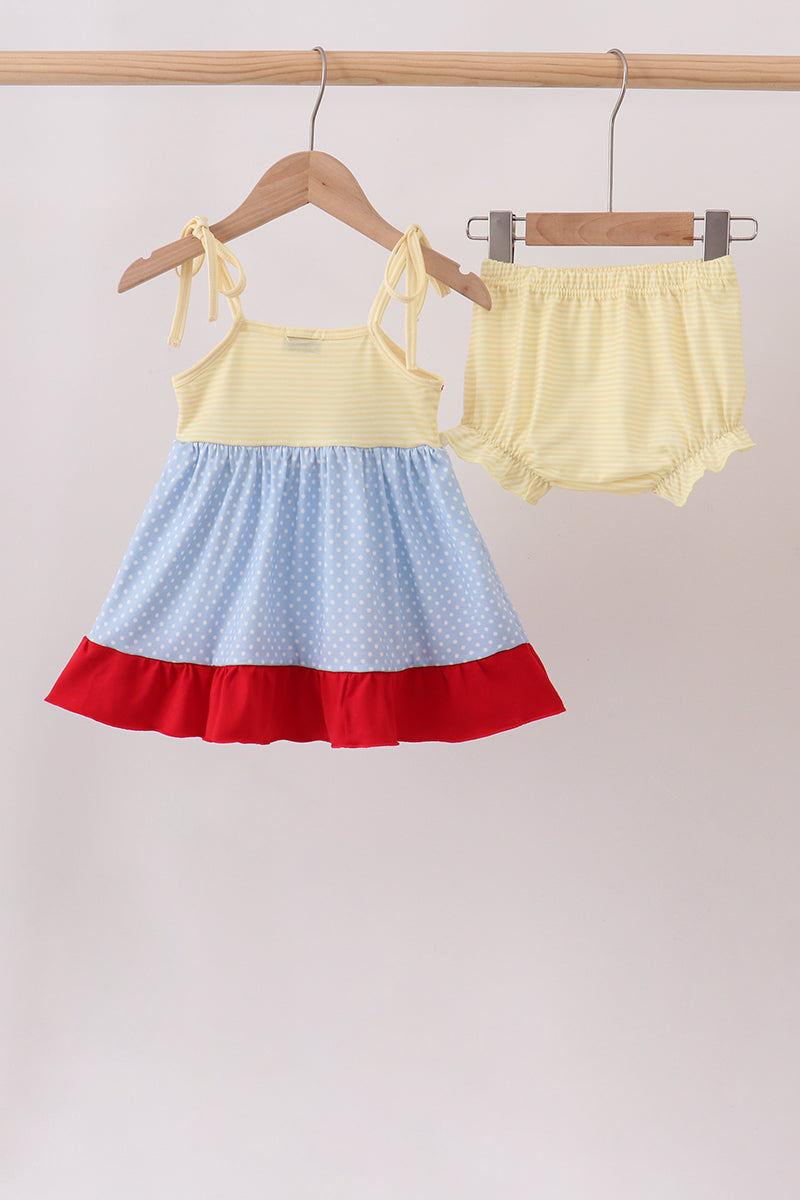 Crab Applique Bloomer Set