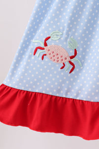 Crab Applique Dress