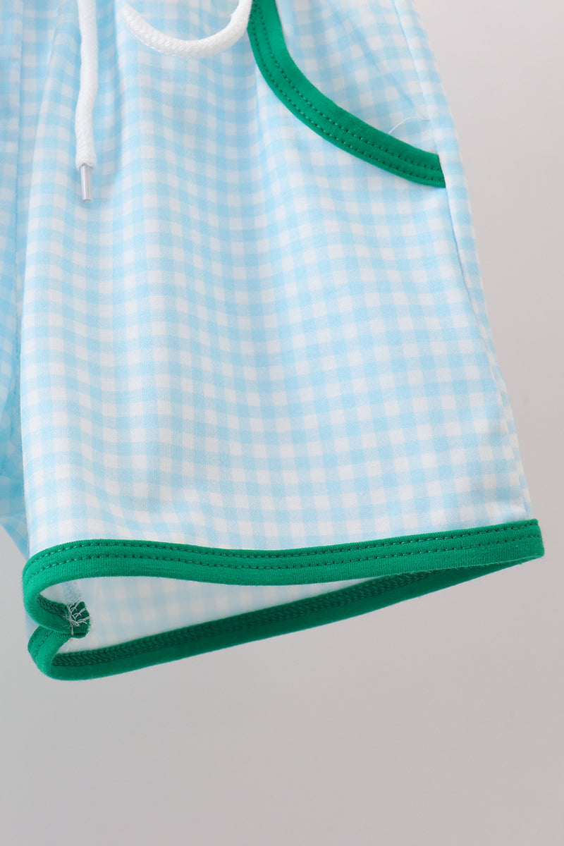 Grid Pocket shorts set