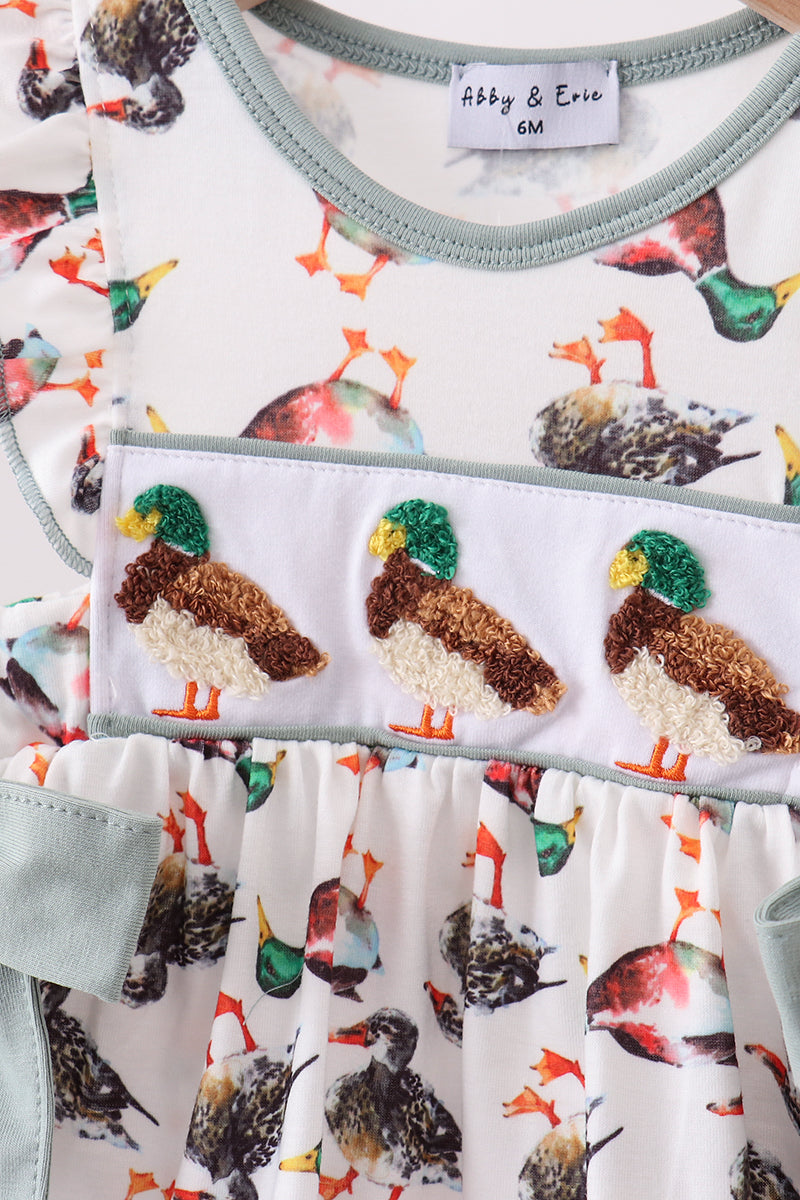 Mallard French Knot Bloomer Set