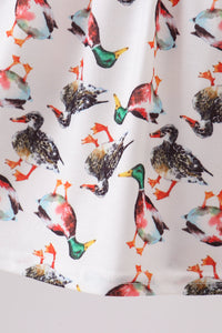Mallard French Knot Ruffle Shorts Set