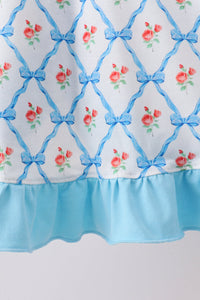 Rose Ruffle Shorts Set