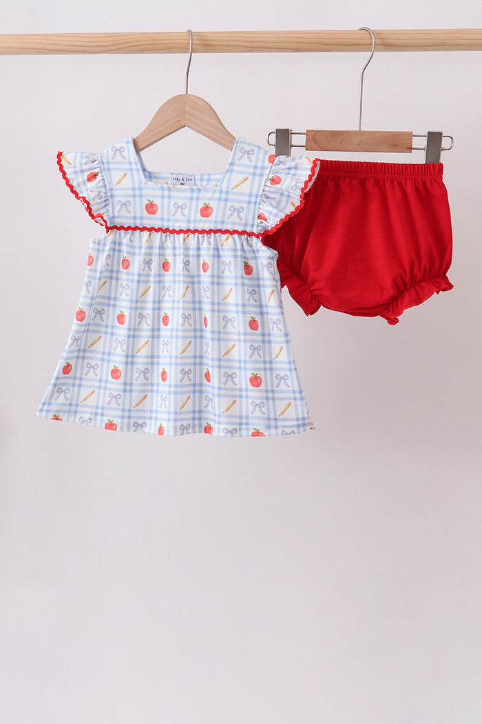 Apple Print Bloomer Set