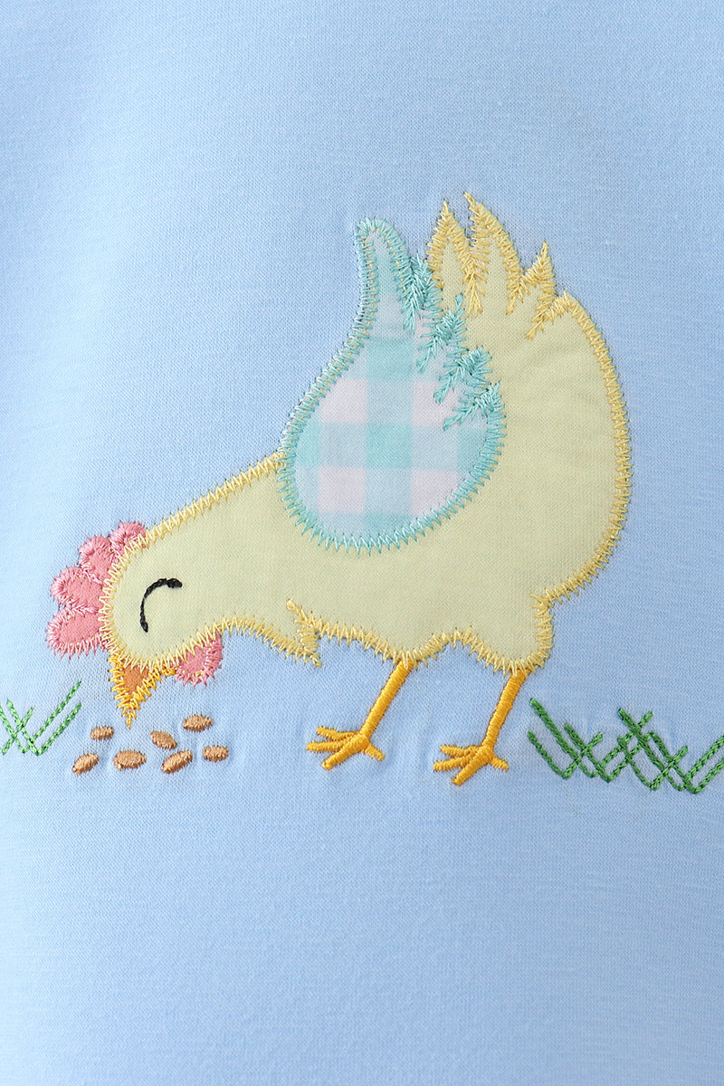 Chicken Applique Bubble