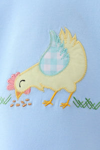 Chicken Applique Bubble