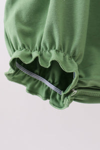 Sunflower Applique Ruffle Bubble