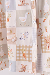 Goose Bamboo Mom Pajama Set