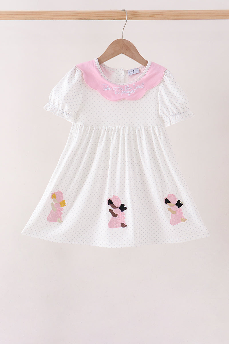 Prayer Embroidery Dress