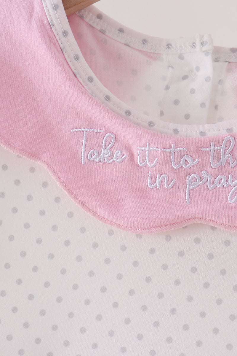 Prayer Embroidery Dress