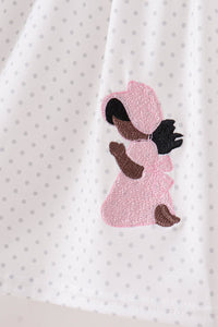 Prayer Embroidery Dress