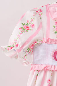 Pumpkin Embroidery Ruffle Bloomer Set