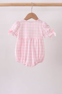 Mallard Applique Gingham Bubble
