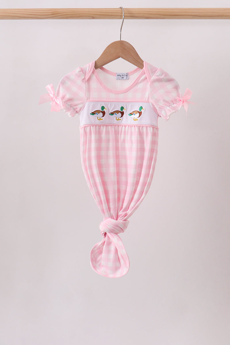 Mallard Embroidery Gown