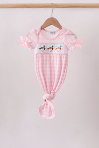Mallard Embroidery Gown