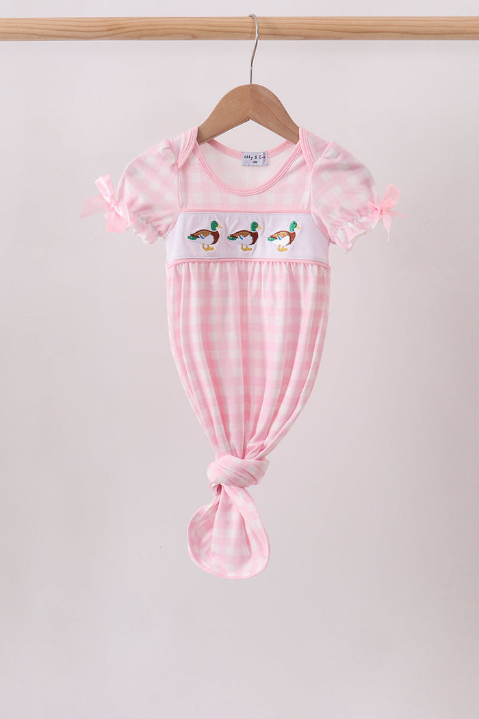 Mallard Embroidery Gown