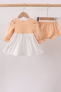 Deer Embroidery Bloomer Set