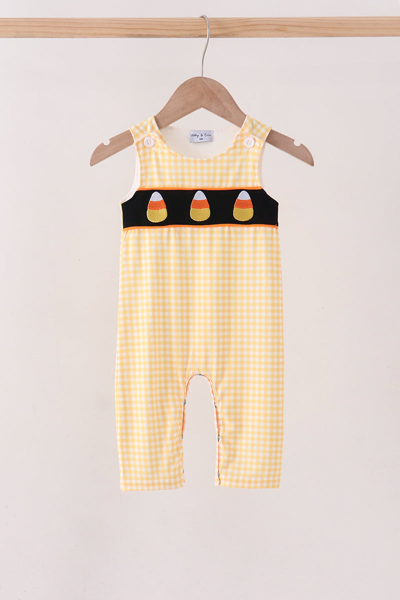 Candy Embroidery Gingham Jon Jon