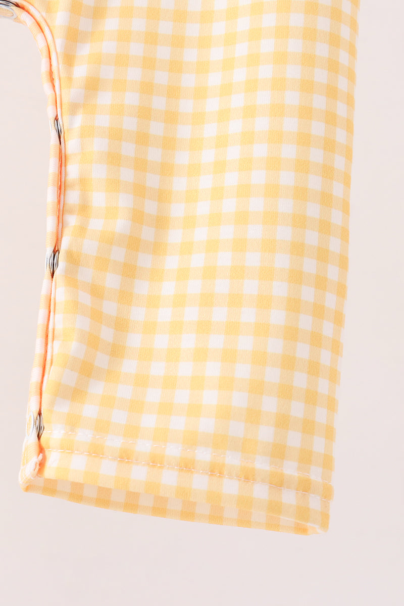 Candy Embroidery Gingham Jon Jon
