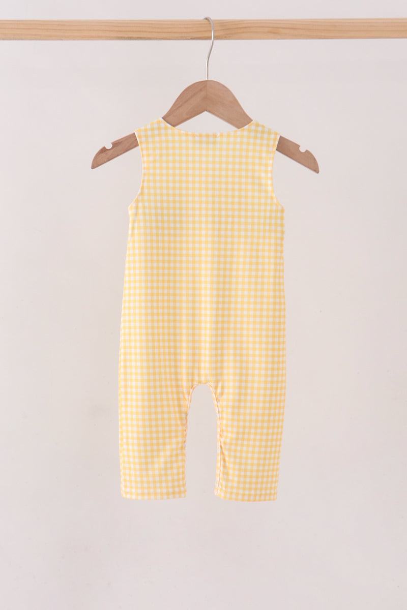 Candy Embroidery Gingham Jon Jon