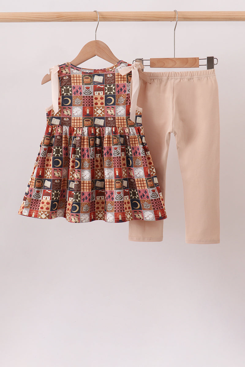 Made to Worship Embroidery Pants Set