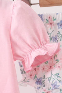 Piggy Applique Bloomer Set