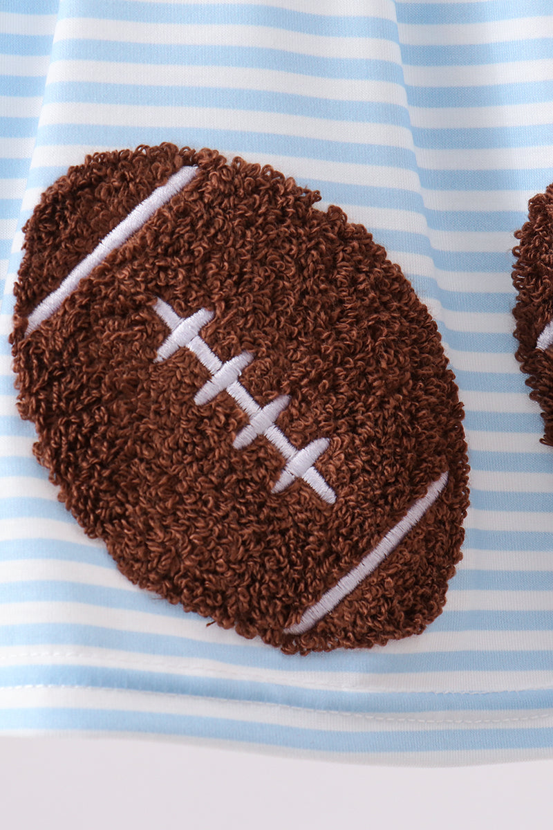 Football French Knot Bloomer Set