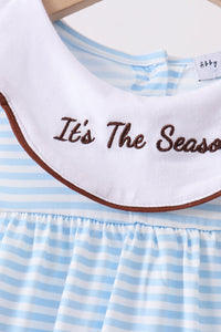 Football French Knot Dress
