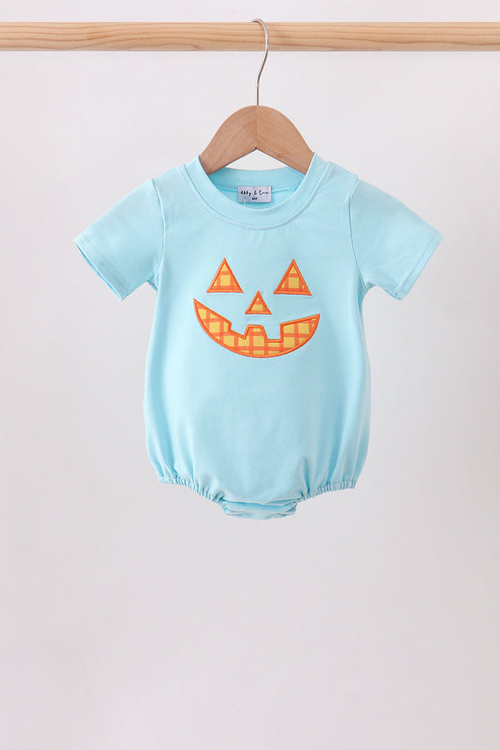 Jack-O-Lantern Applique Bubble
