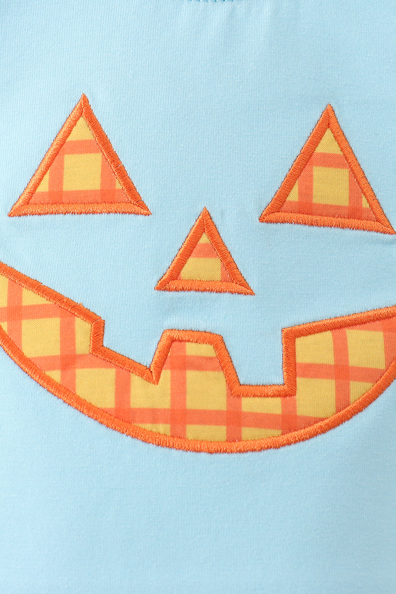 Jack-O-Lantern Applique Bubble