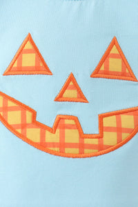 Jack-O-Lantern Applique Bubble