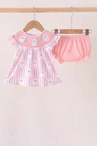 Ghost Smocked Bloomer Set
