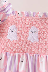 Ghost Smocked Ruffle Pants Set