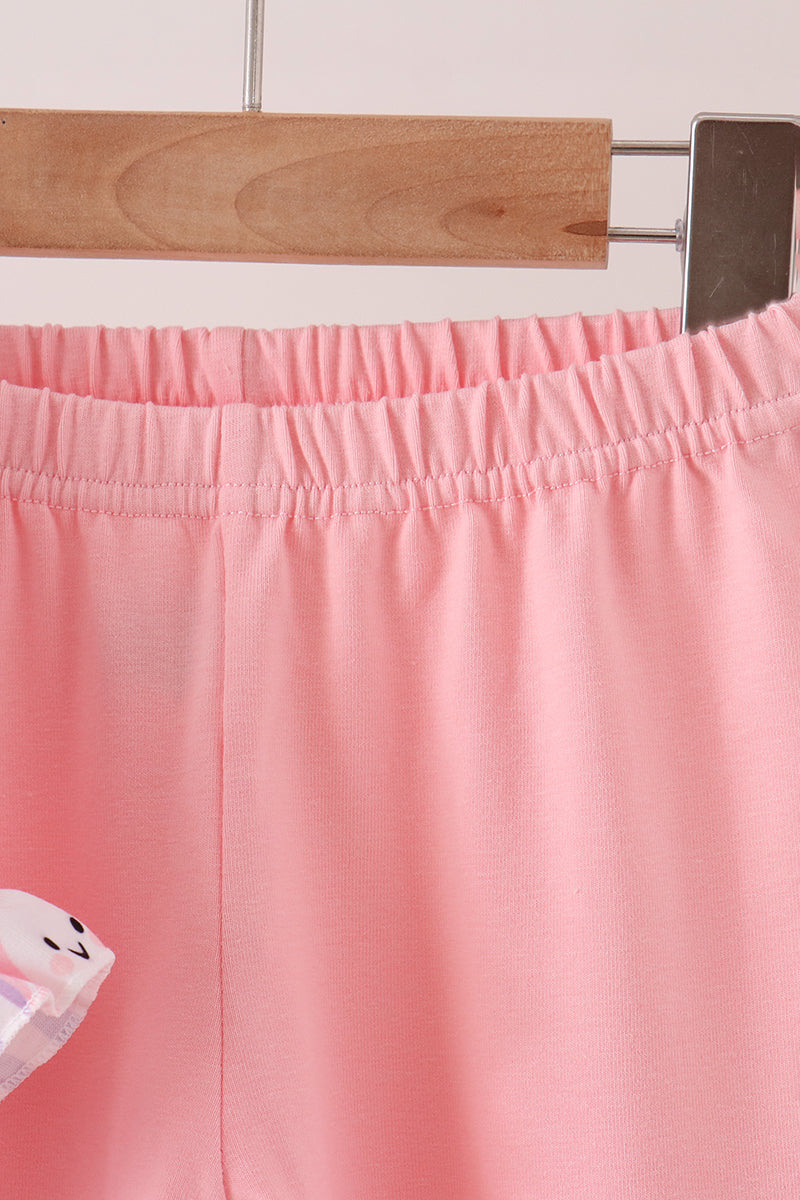 Ghost Smocked Ruffle Pants Set