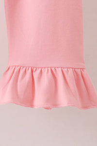 Ghost Smocked Ruffle Pants Set